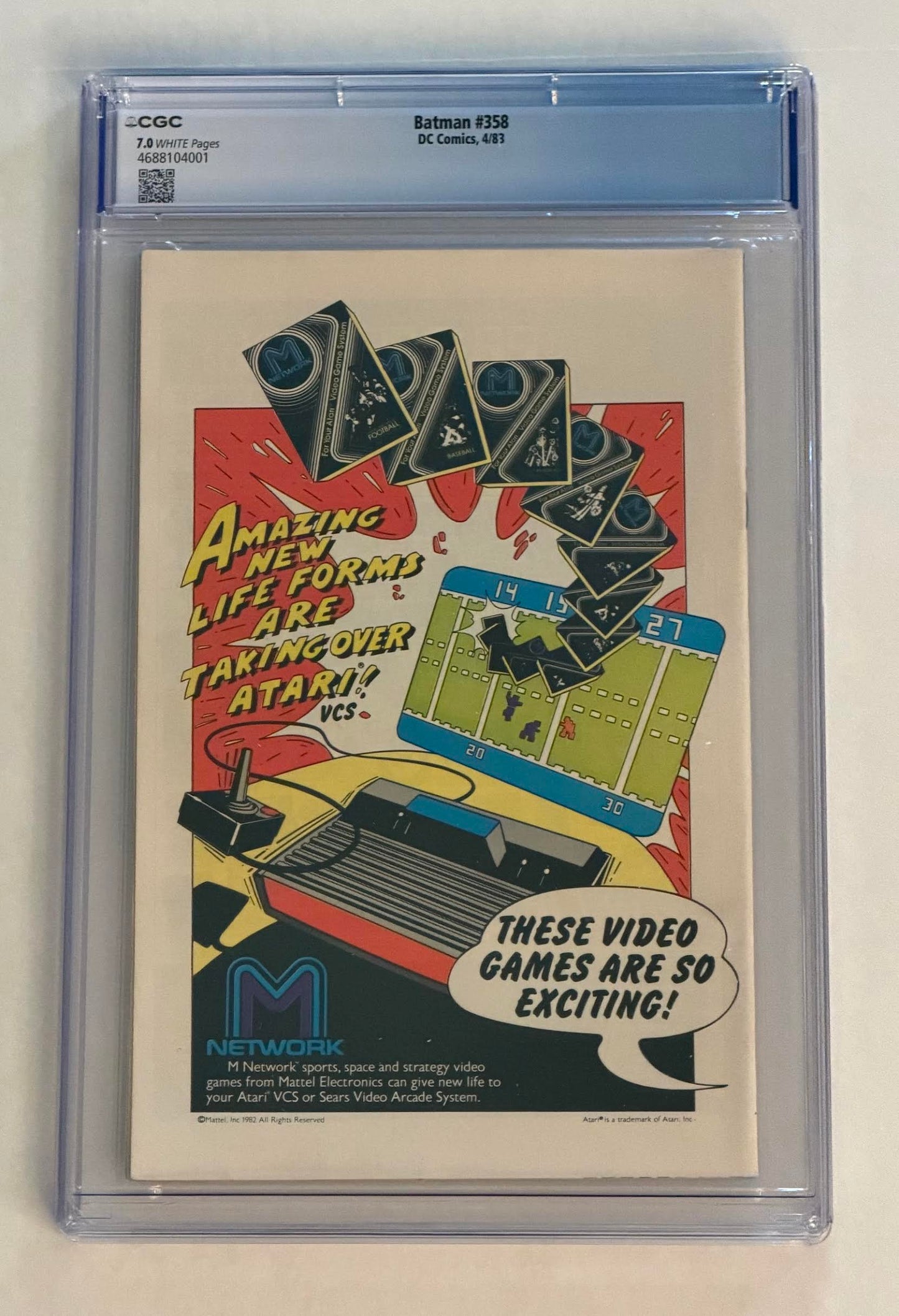 Batman # 358 cgc 7