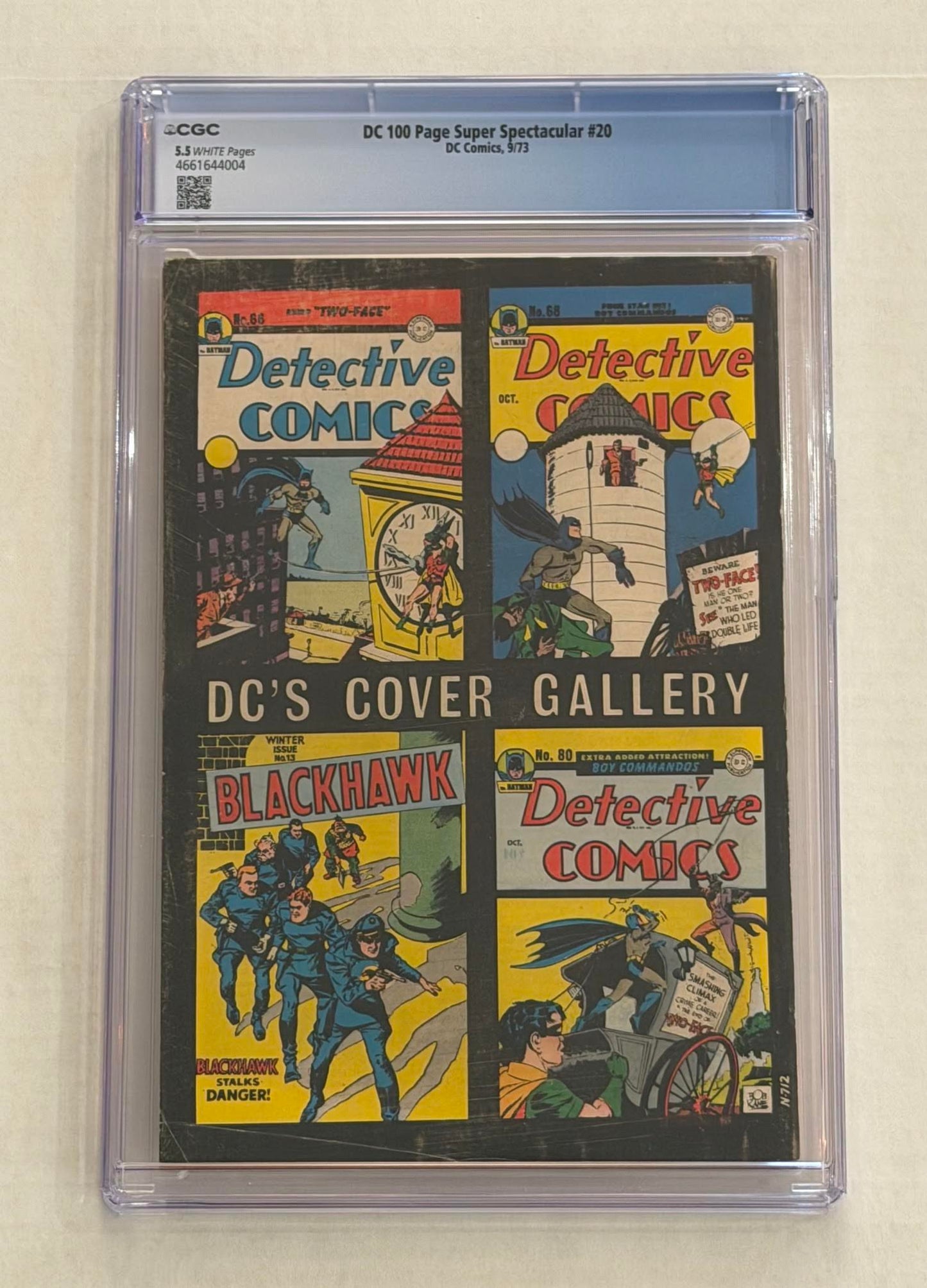 DC 100 page Super Spectacular #20 CGC graded 5.5