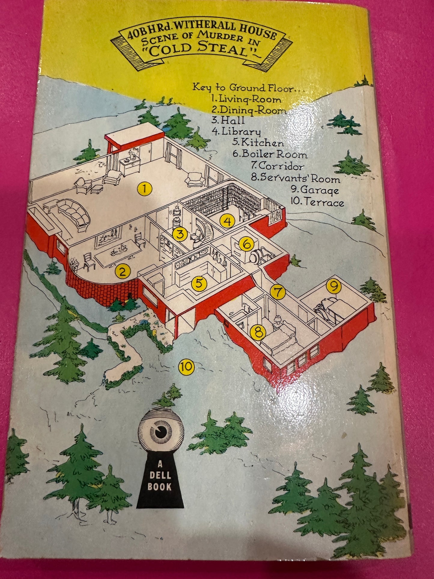 Cold Steal by Alice Tilton ( Phoebe Atwood Taylor) DELL MAPBACK