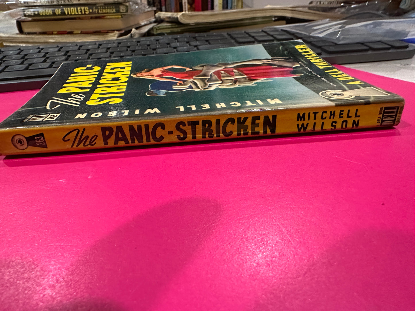 The Panic Stricken by Mitchell Wilson DELL MAPBACK