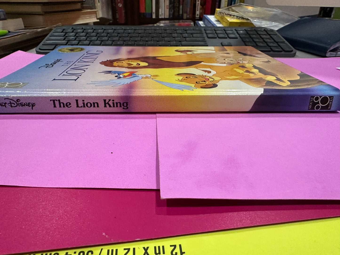 WAlt Disney Classic storybook THE LION KING