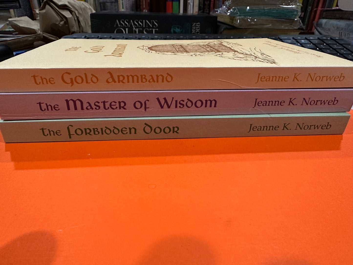 The Forbidden Door trilogy ( the Forbidden Door-The Master of Wisdom-The Gold Armband)