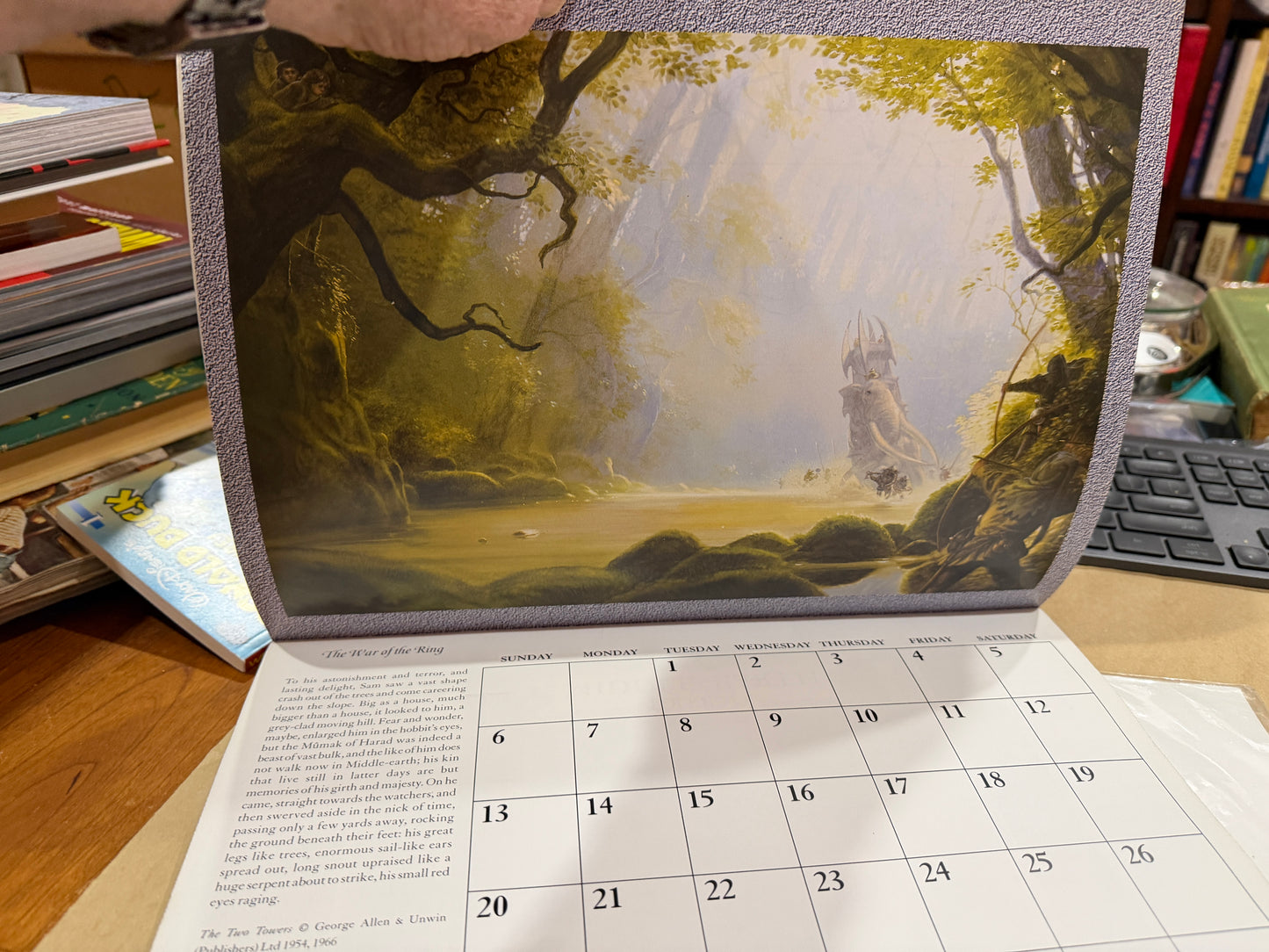 1997 J.R.R. Tolkien calendar