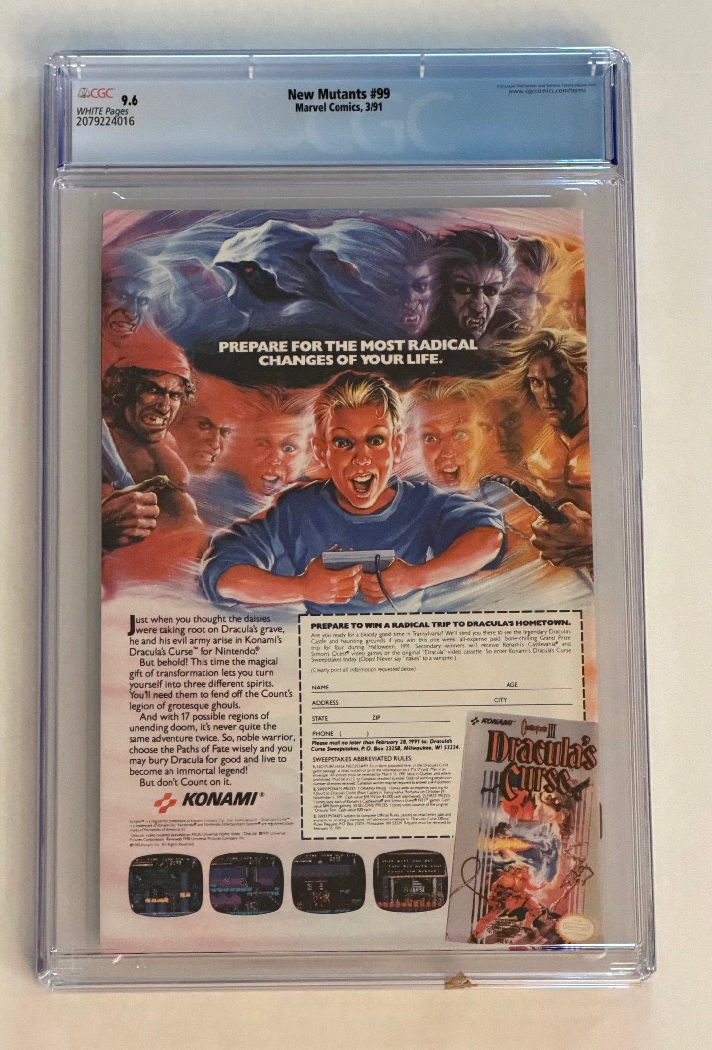 New Mutants #99 (9.6 Graded)