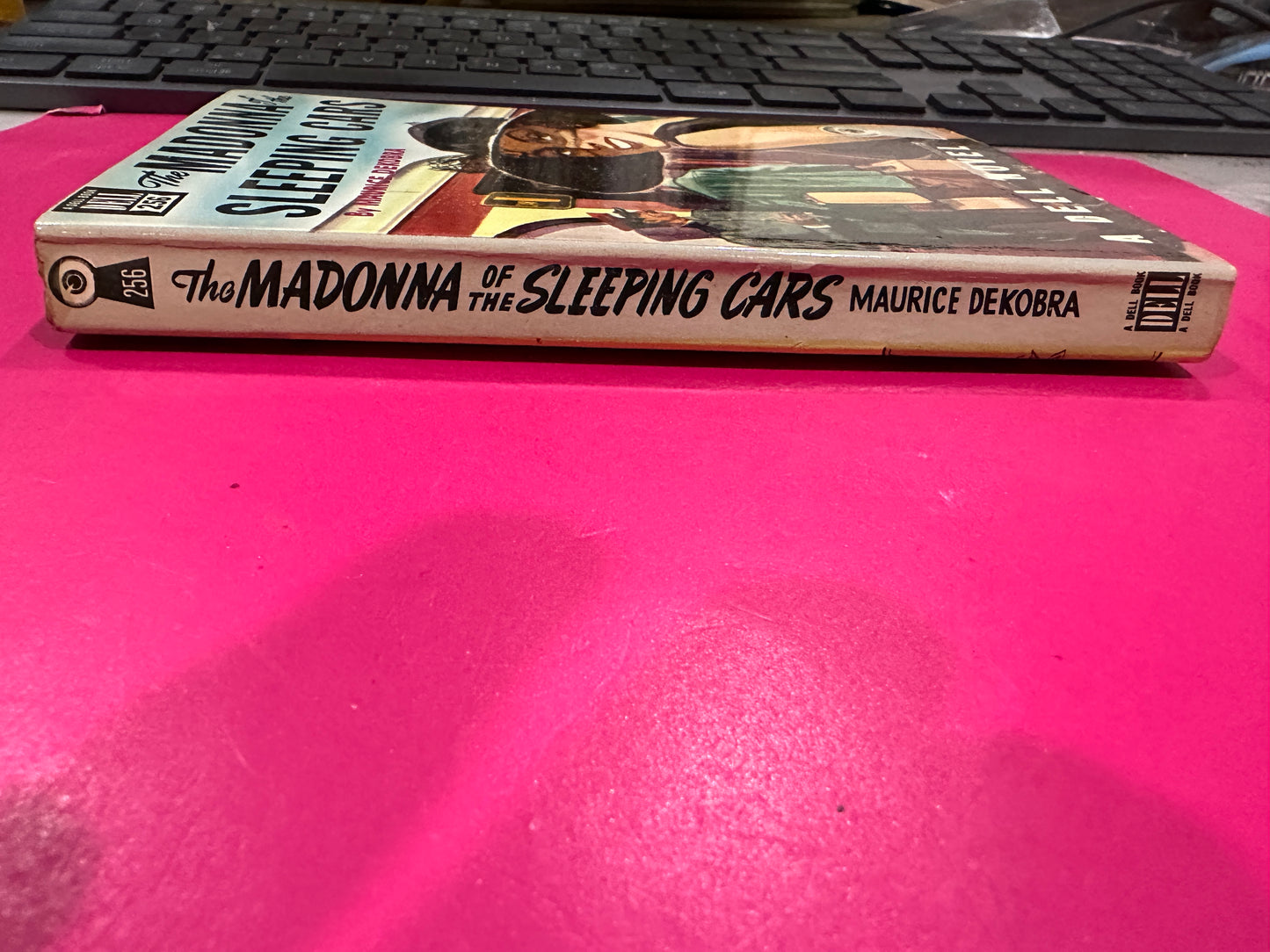 The Madonna of the Sleeping Cars by Maurice Dekobra Dell Mapback # 256