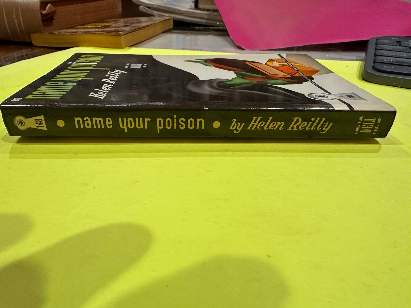 Name Your Poison By Helen Reilly DELL MAPBACK