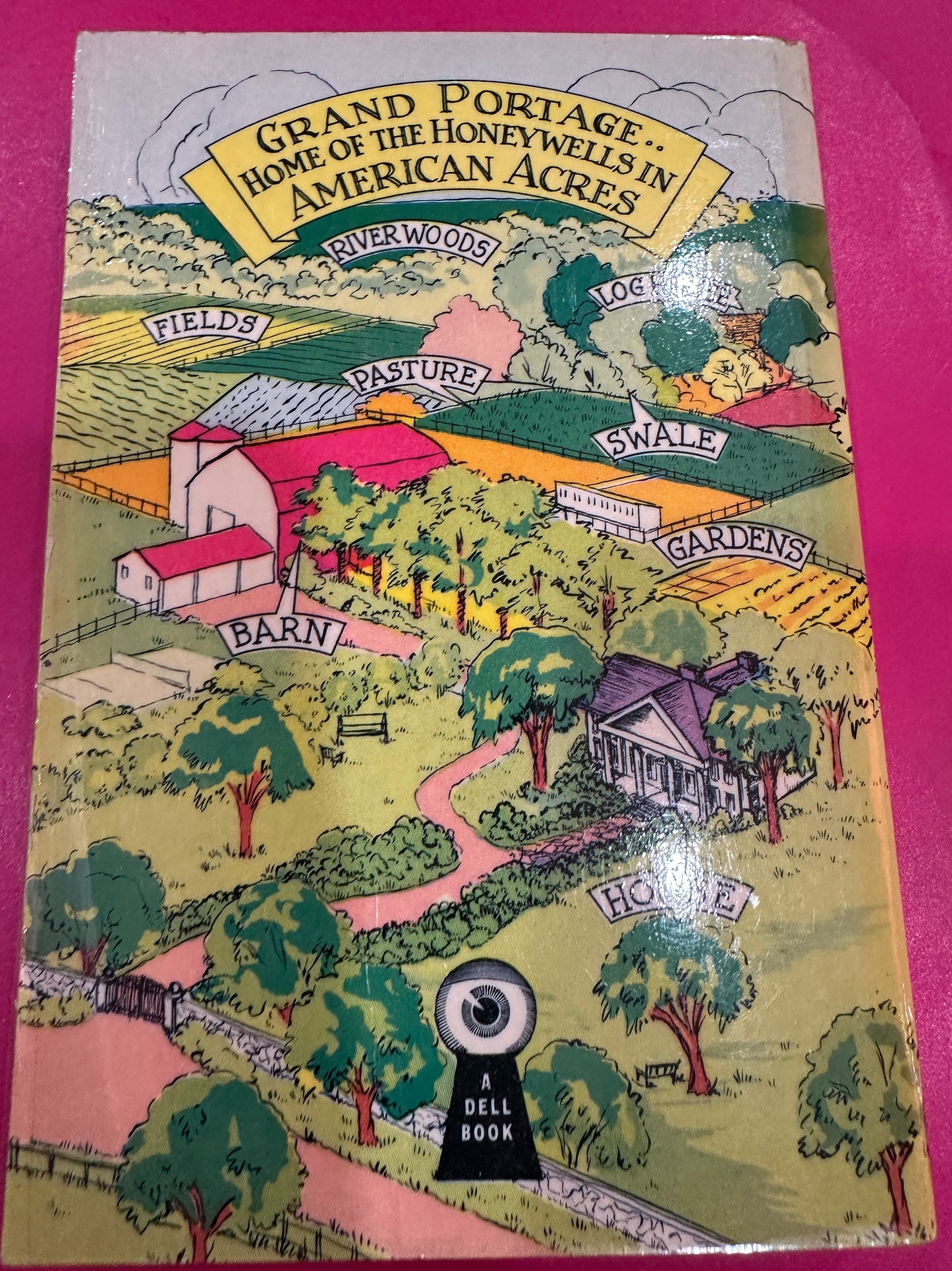 American Acres by Louise Redfield Peattie DELL MAPBACK