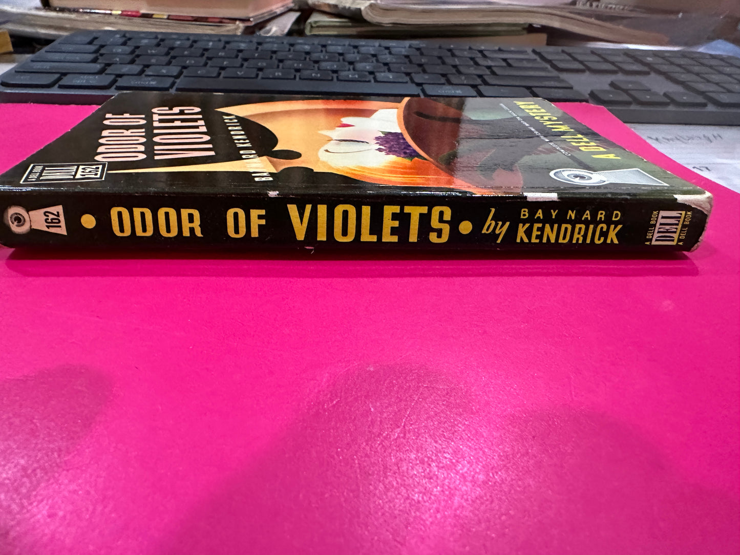 Odor of Violets by Baynard Kendrick DELL MAPBACK VG