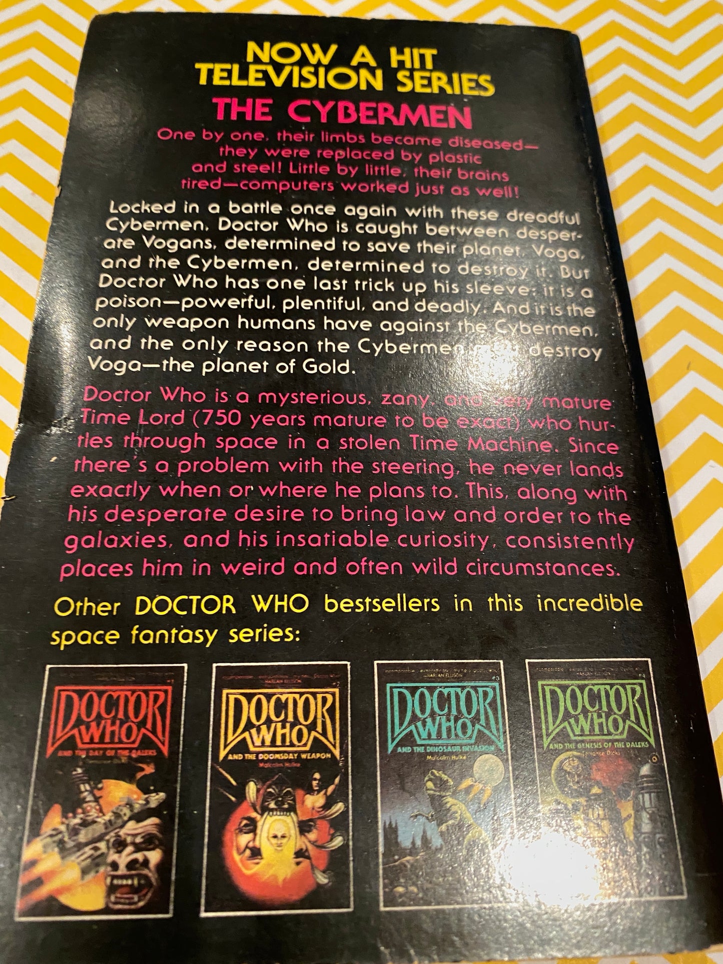 DR WHO and the revenge of the cybermen by Terrance Dicks