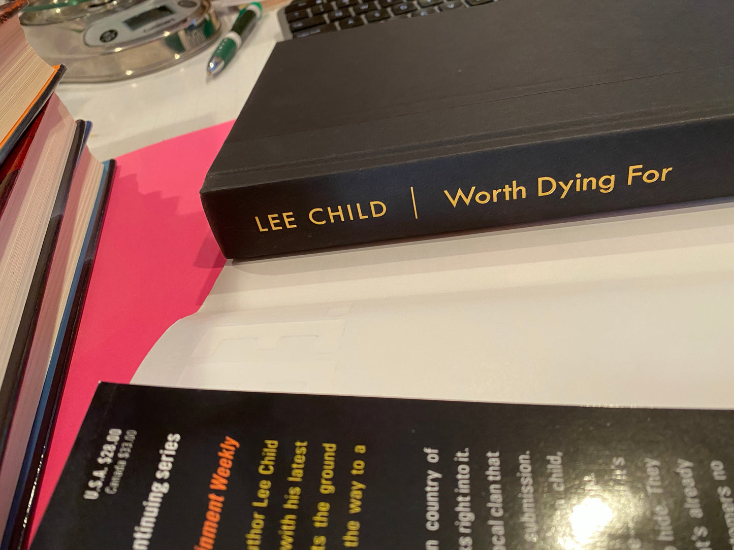 WORTH DYING FOR by Lee Child