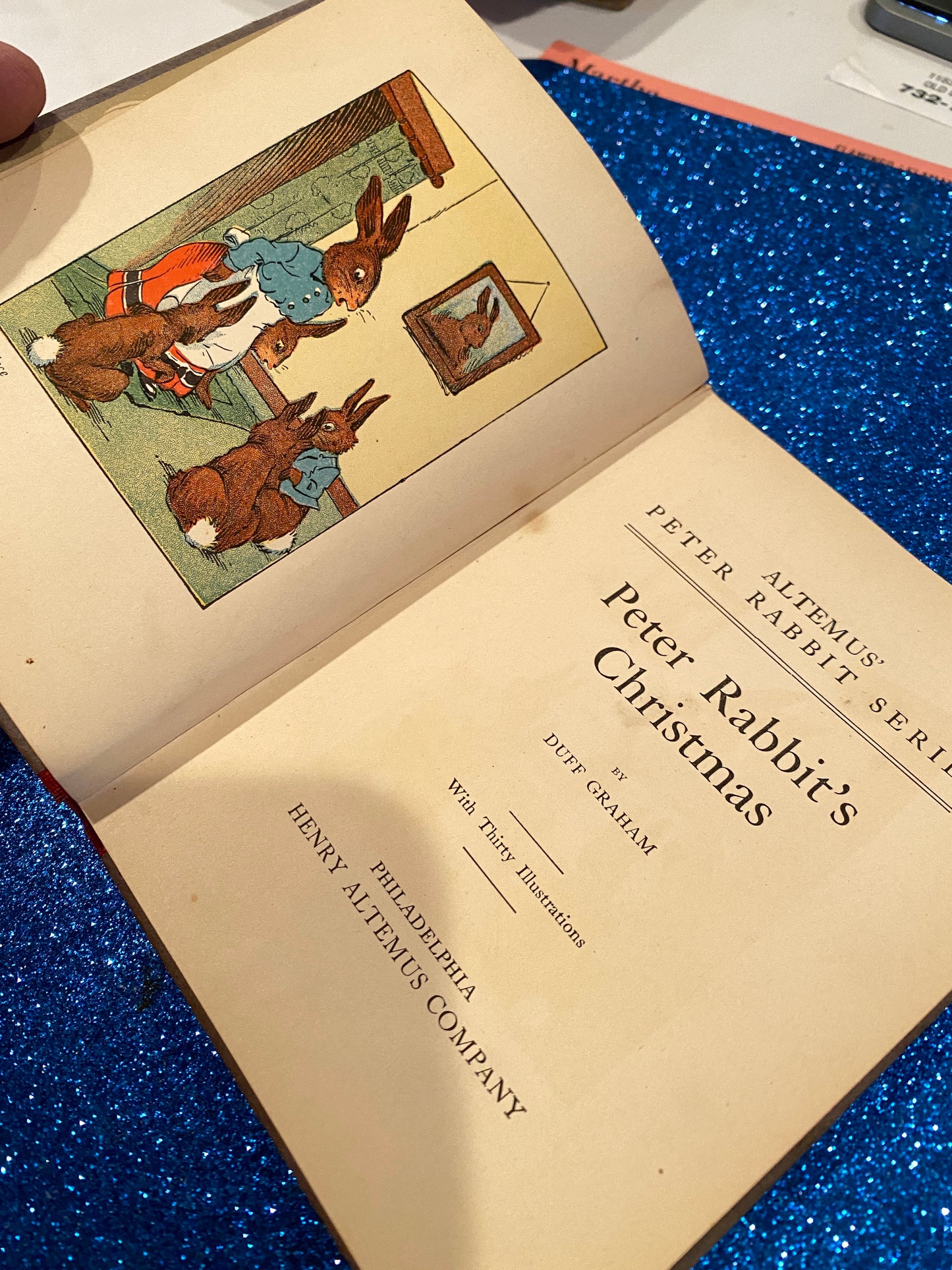PETER RABBIT'S CHRISTMAS by Beatrice Potter