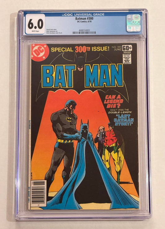 Batman #300 CGC 6.0