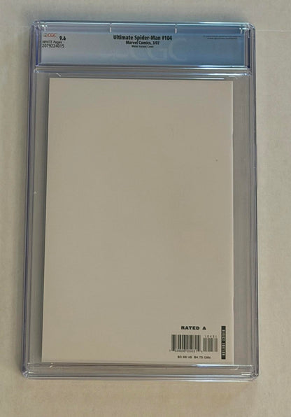 Ultimate Spiderman- 104  graded 9.6