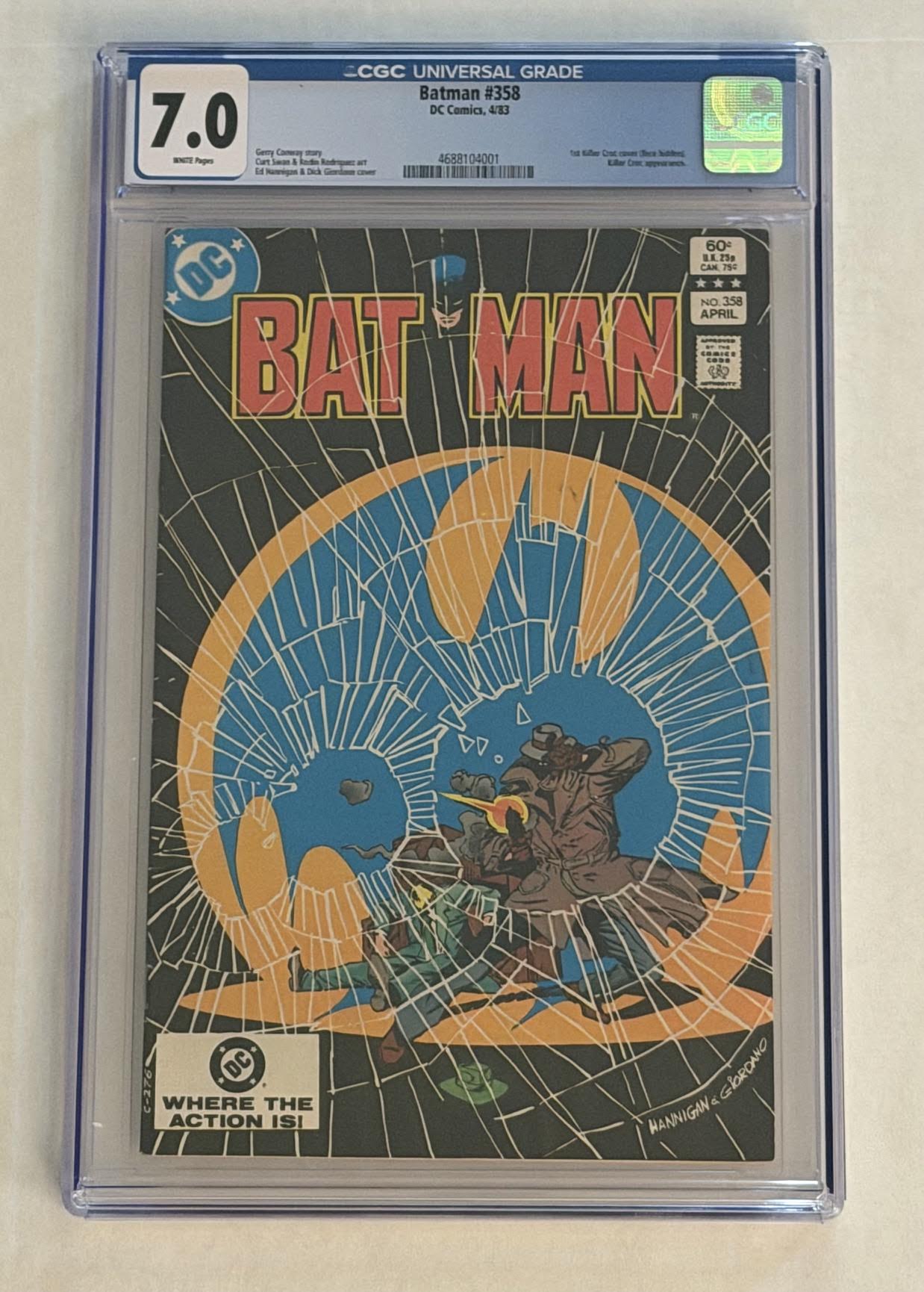Batman # 358 cgc 7