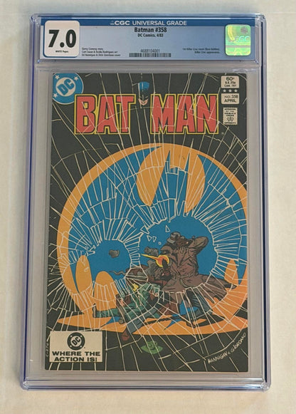 Batman # 358 cgc 7