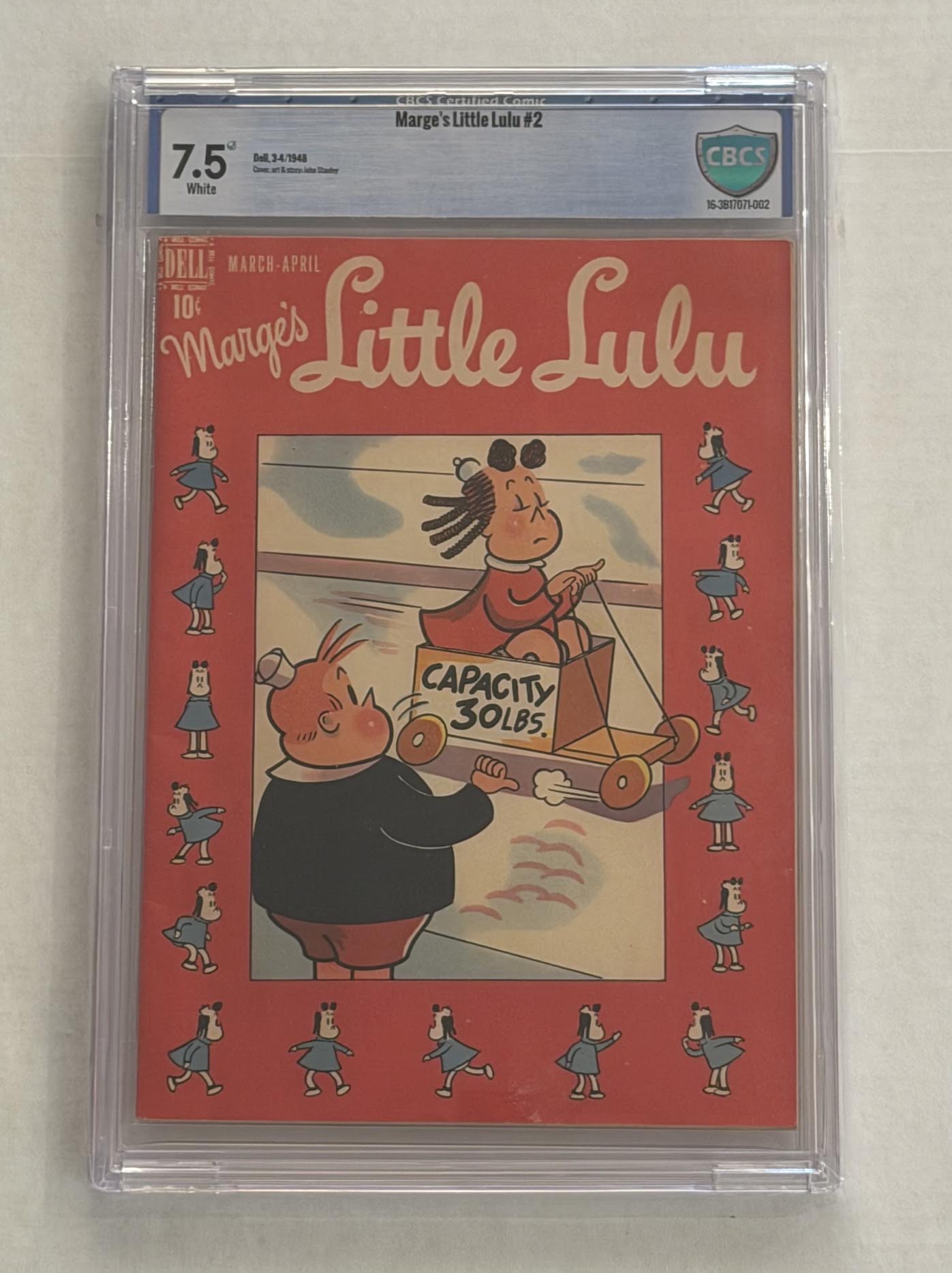 Margie's Little Lulu #2 graded CGC