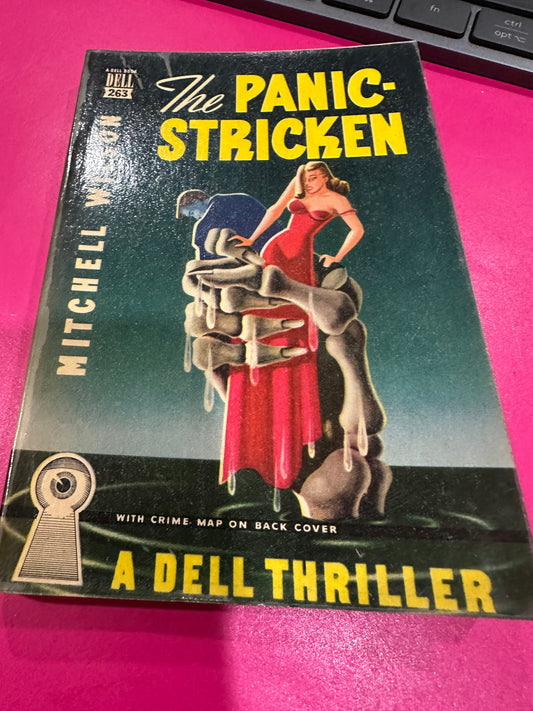 The Panic Stricken by Mitchell Wilson   DELL MAPBACK
