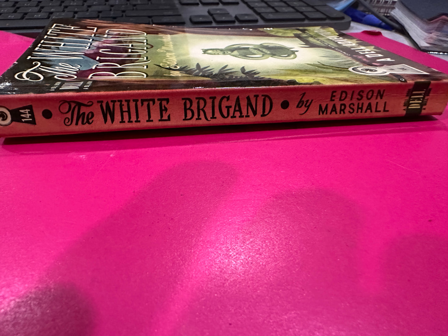 The White Brigand by Edison Marshall DELL MAPBACK