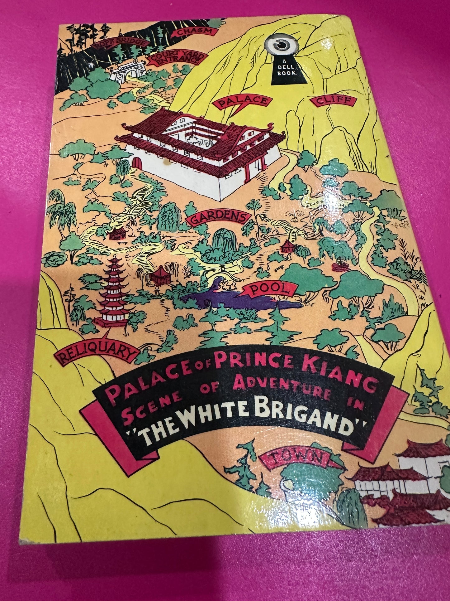 The White Brigand by Edison Marshall DELL MAPBACK