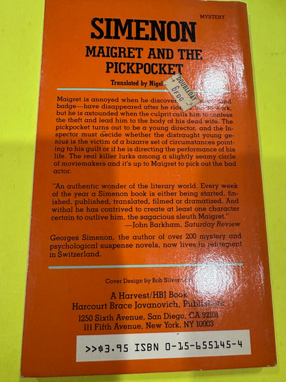 Maigret and the Pickpocket