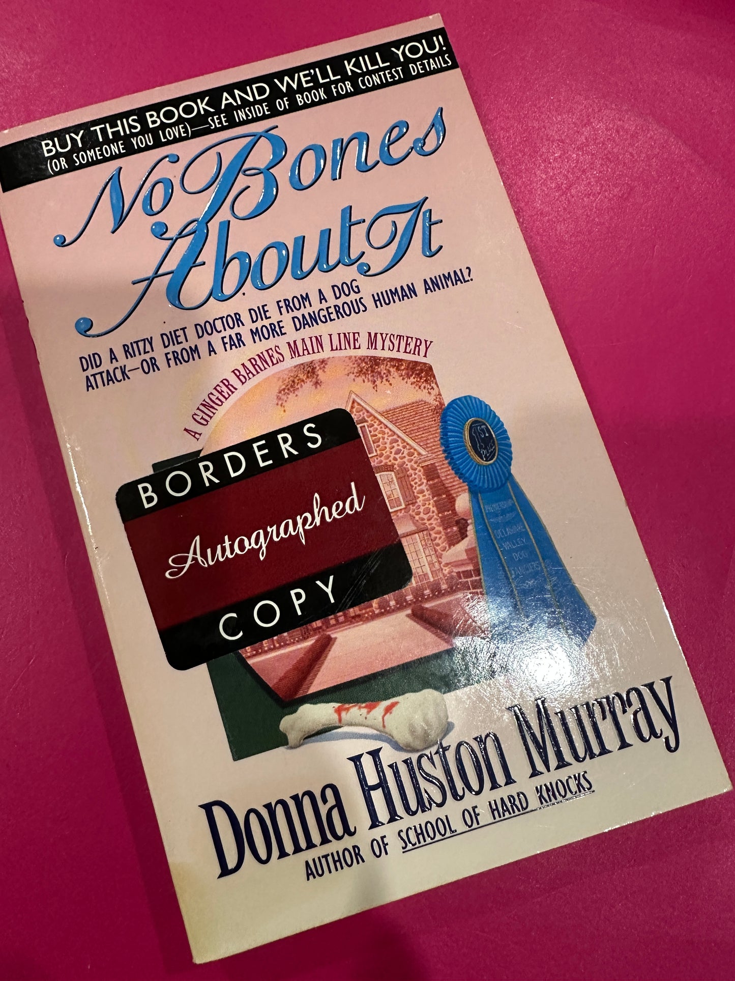 No Bones About It  ( signed 1st)