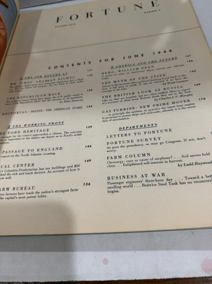 Fortune June 1944