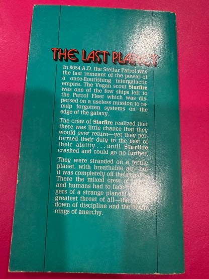 The Last Planet