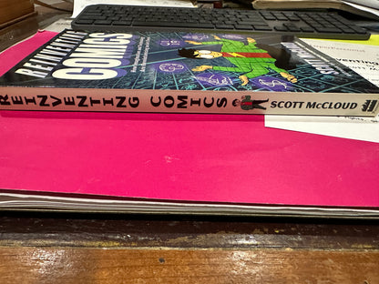 Reinventing Comics ( review copy 1st ed)