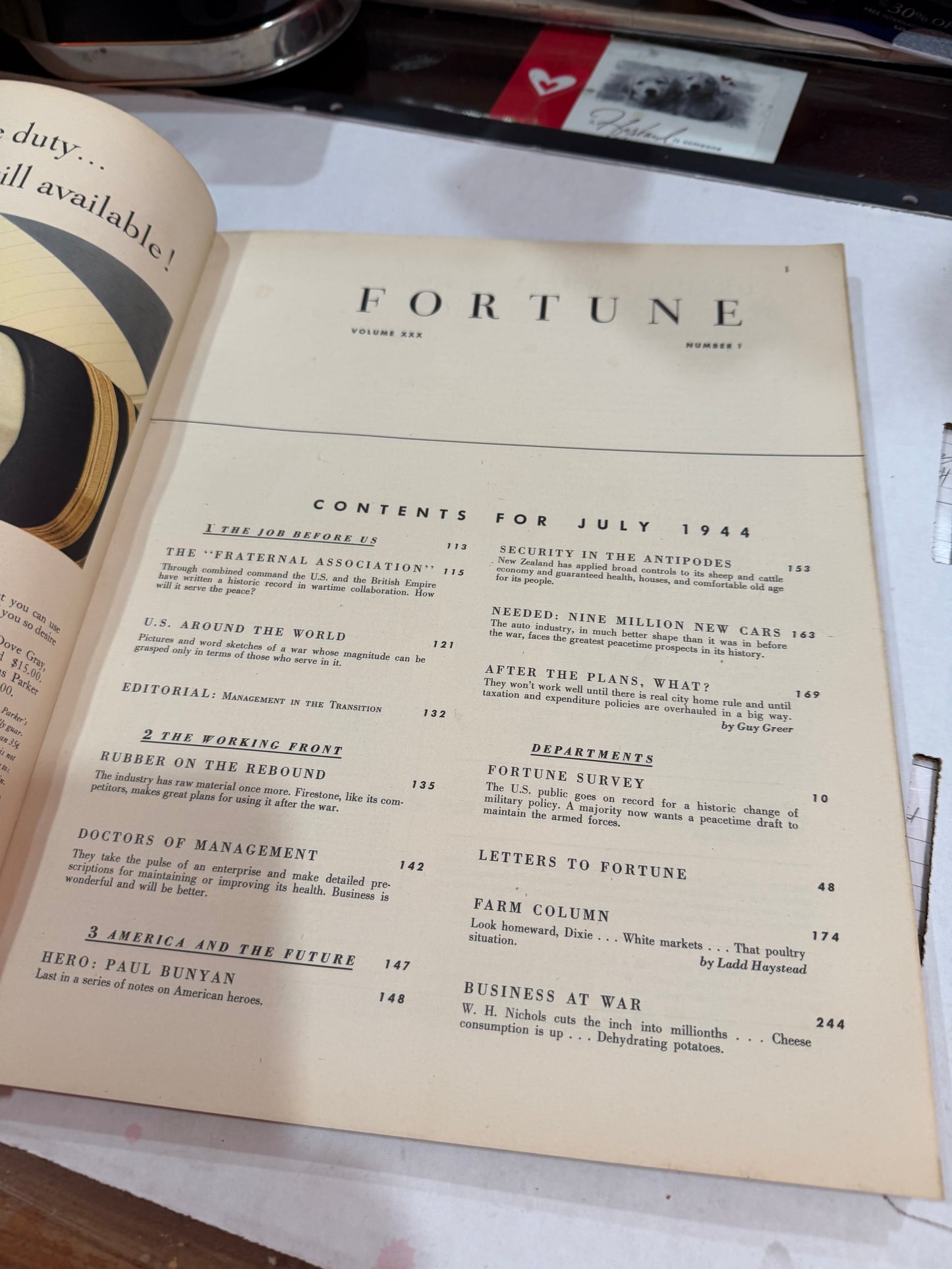 Fortune July 1944