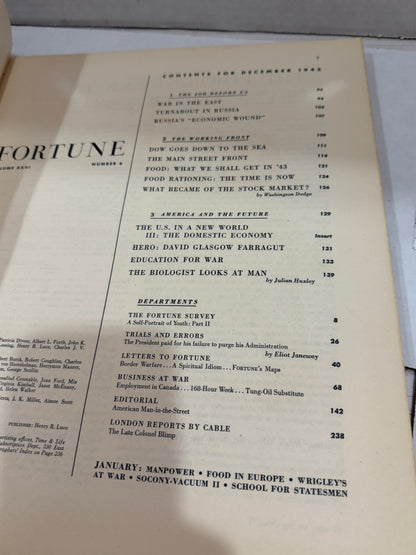 Fortune December  1942