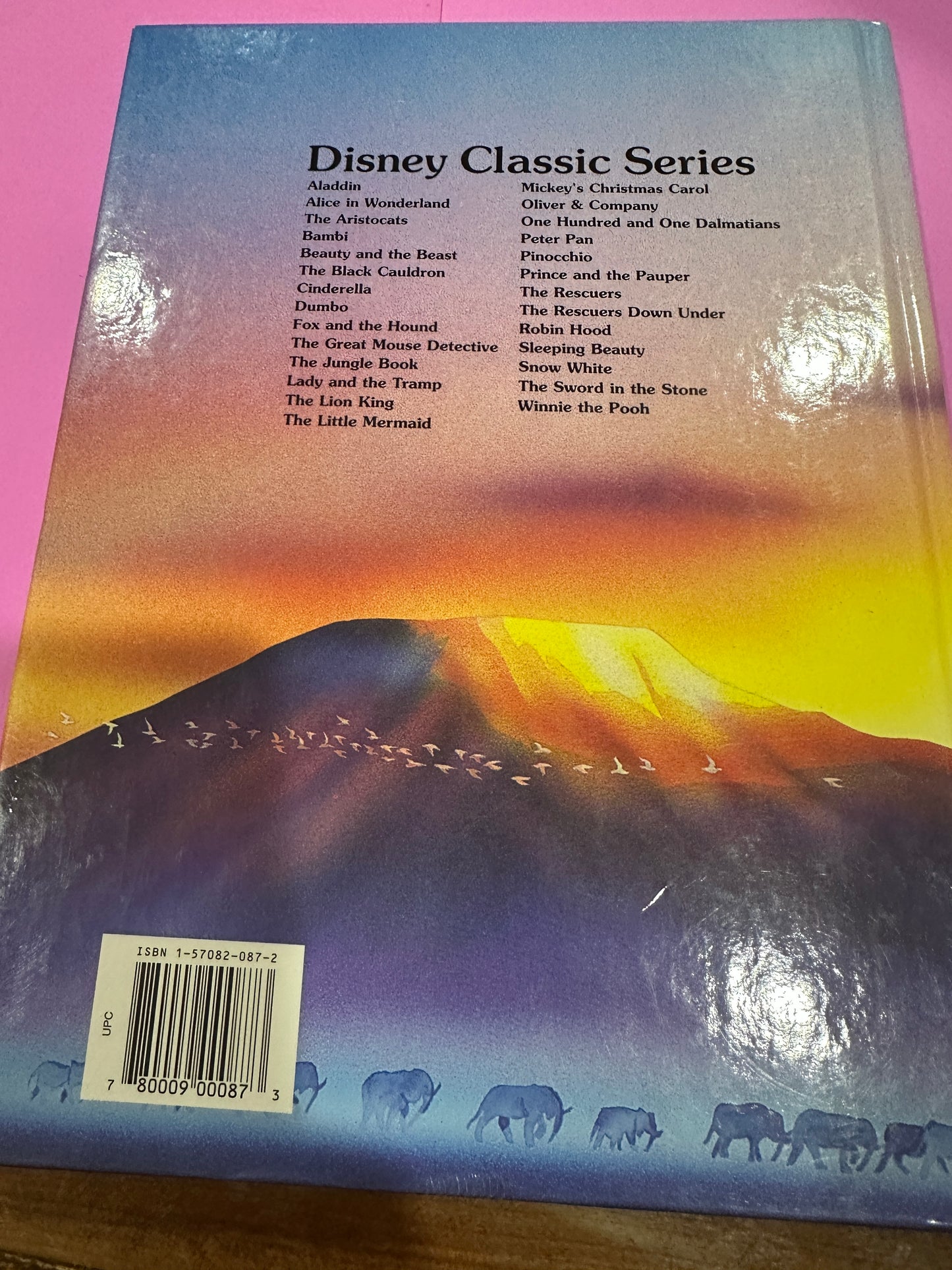 WAlt Disney Classic storybook THE LION KING