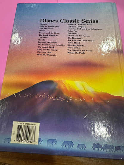 WAlt Disney Classic storybook THE LION KING