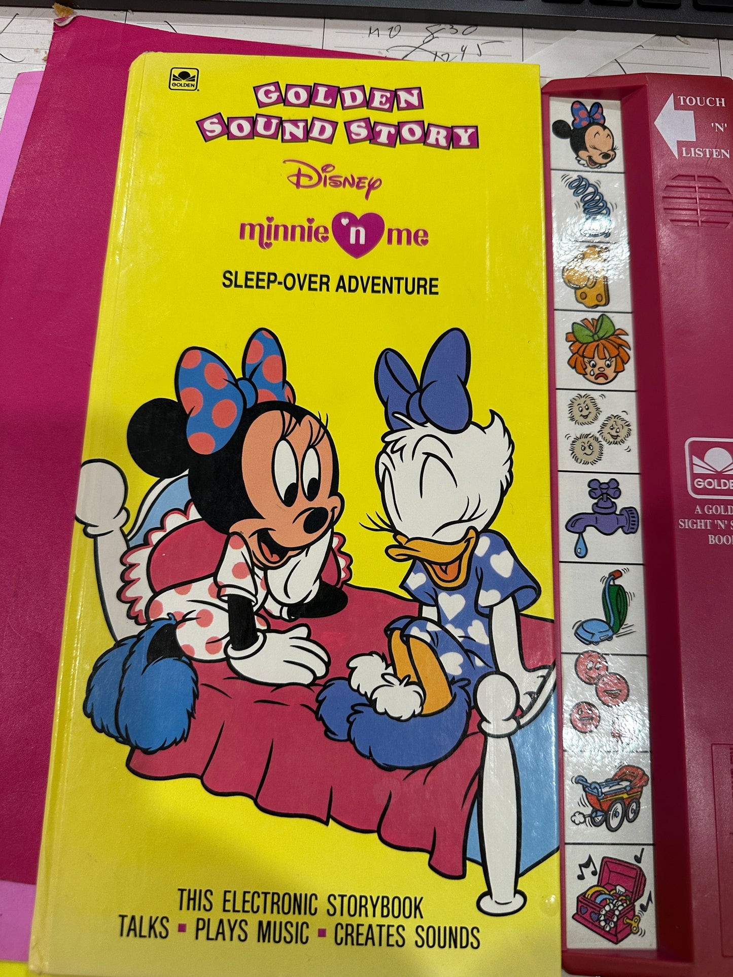 Golden sound story Minnie N Me sleep over adventure