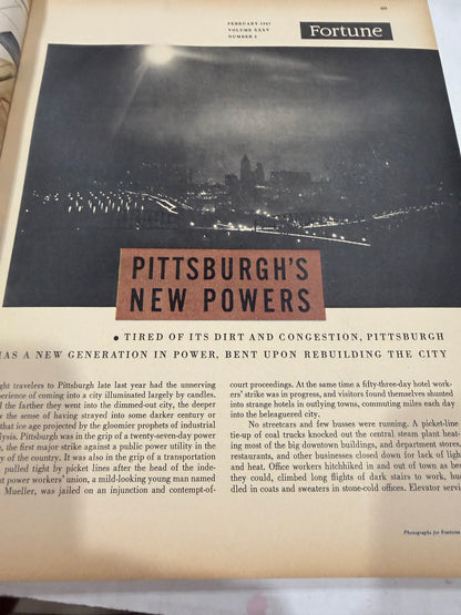 Fortune Febuary 1947