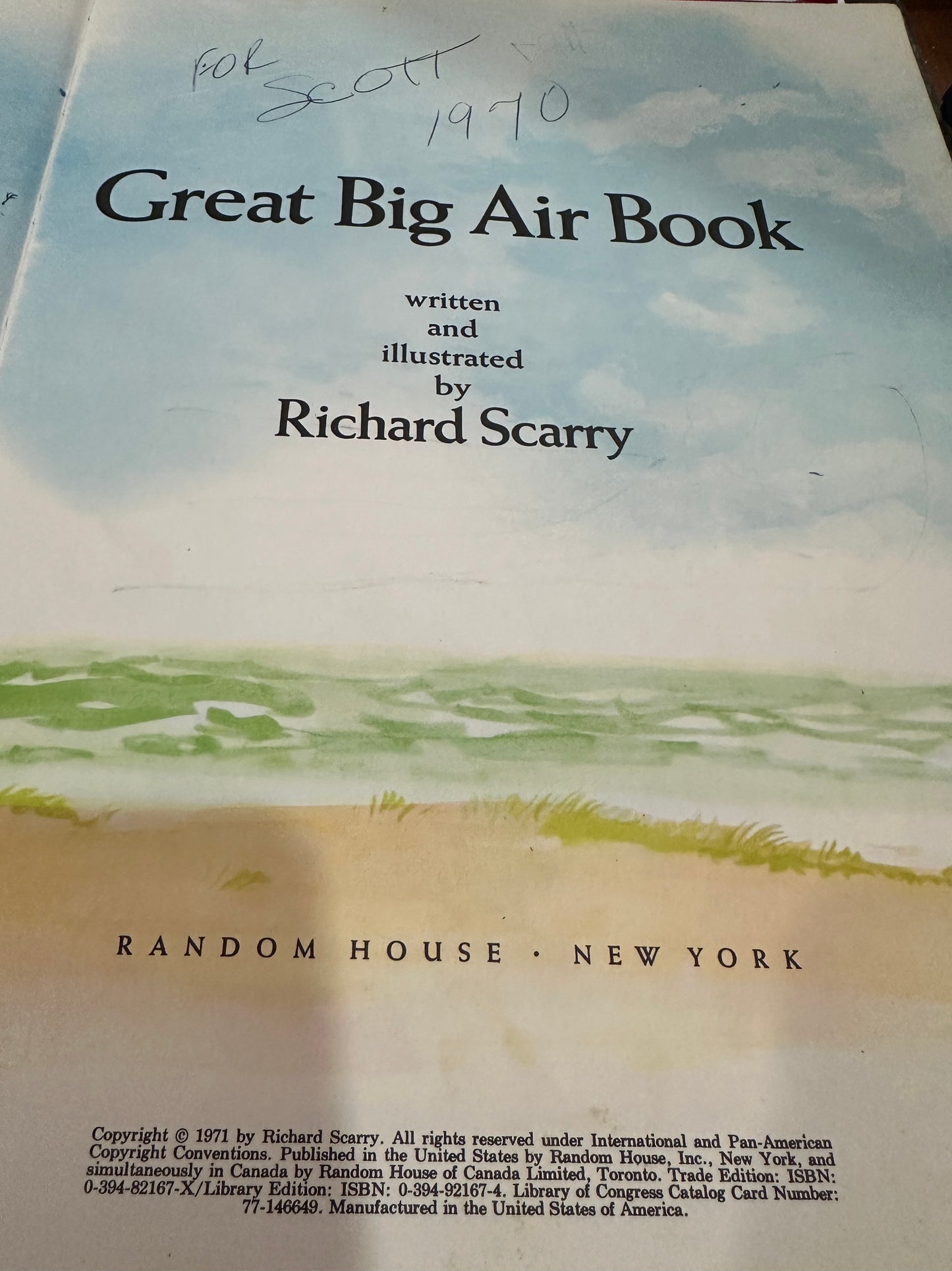 Richard Scarry's Great Big Air Book
