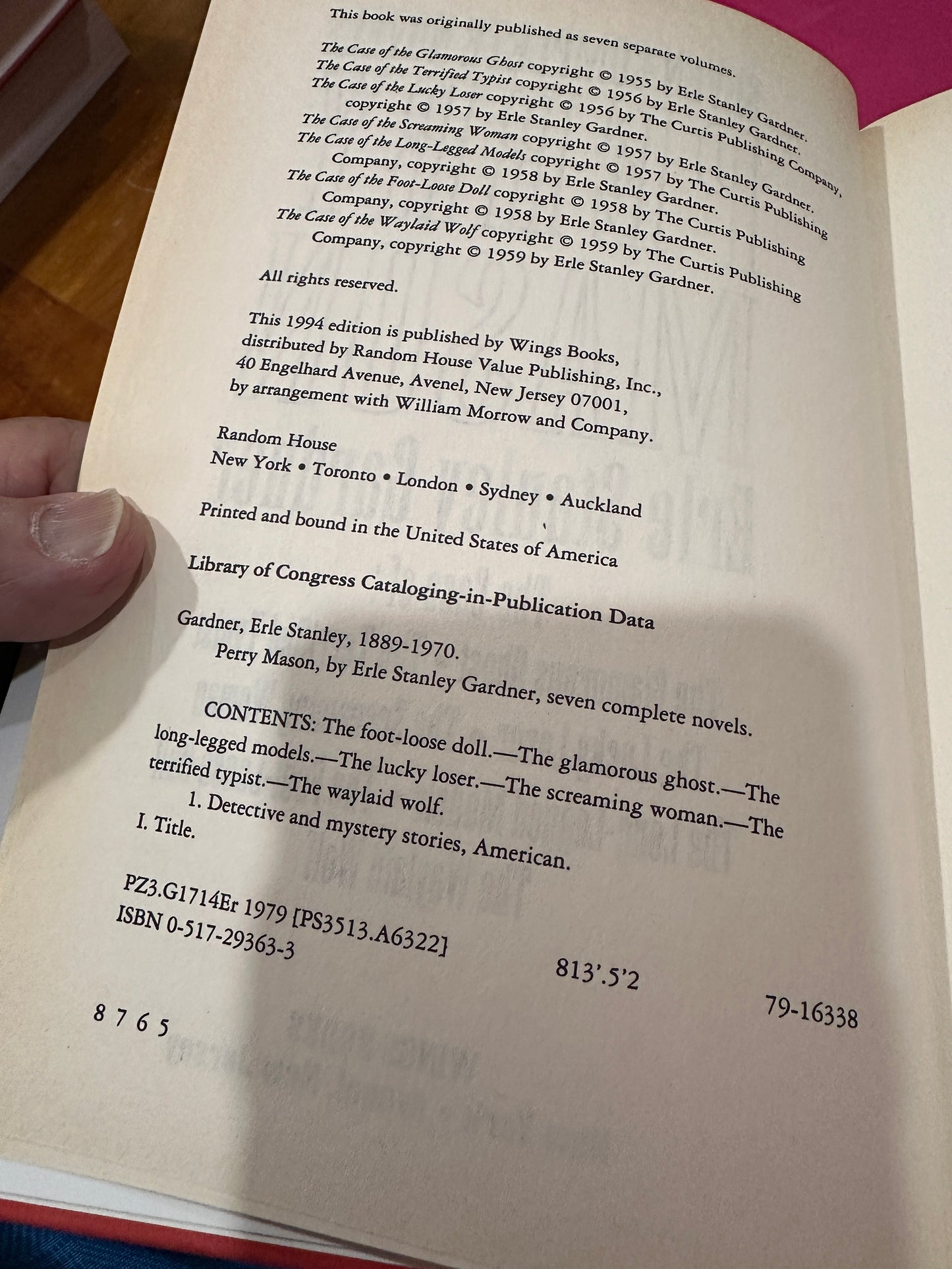 Perry Mason-Seven complete Novels