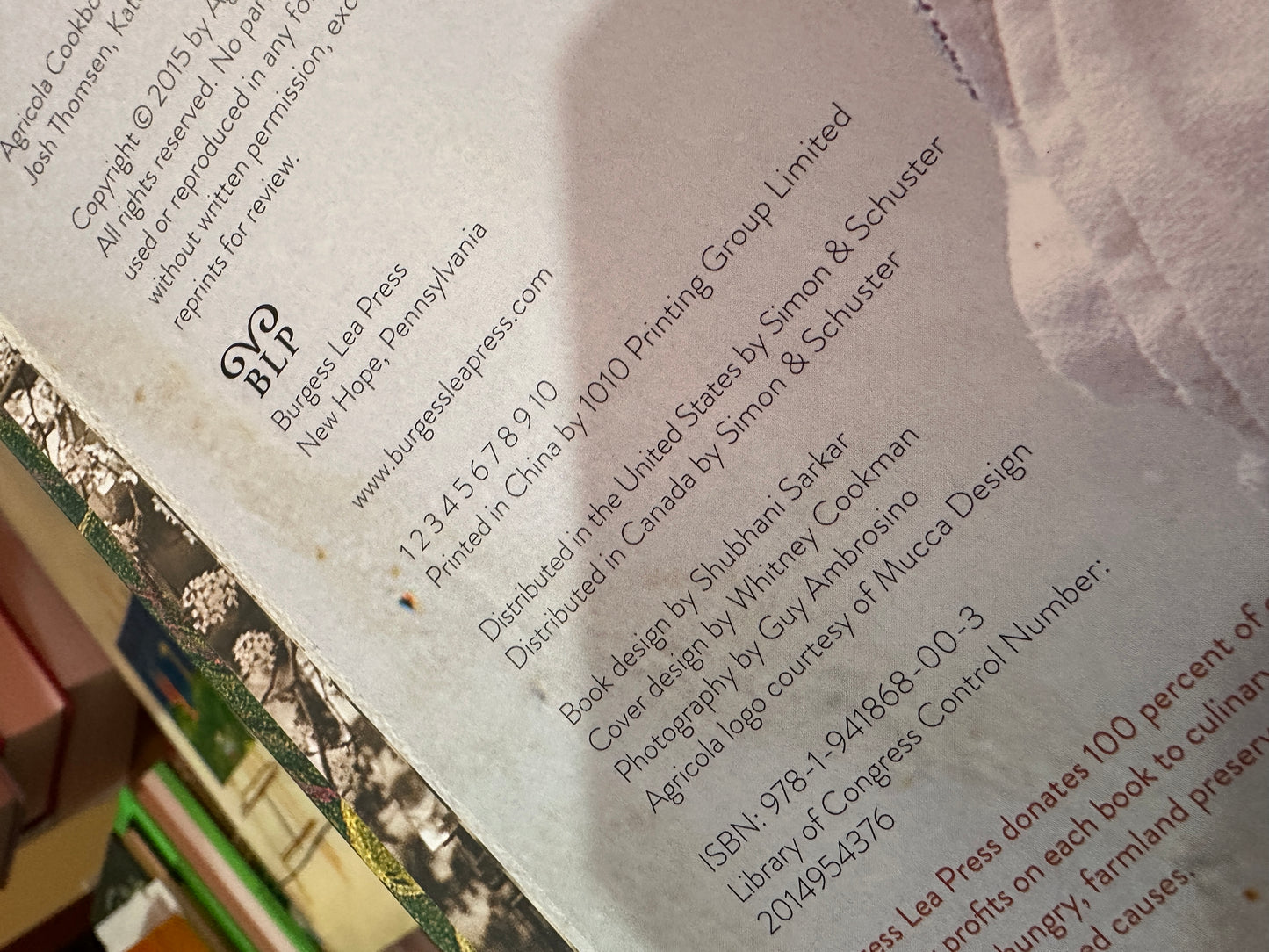 Agricola Cookbook
