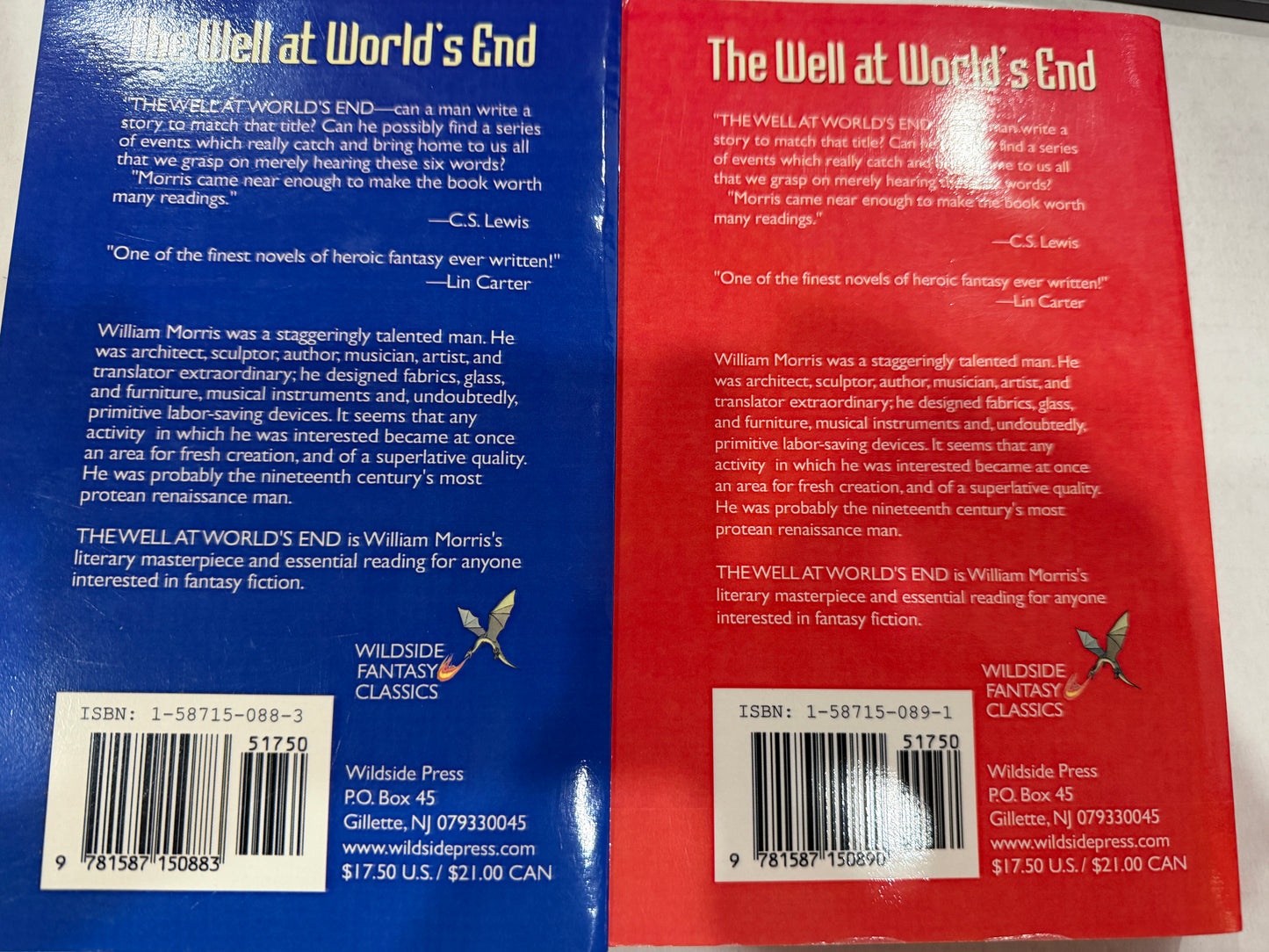 The Well at World's End Vol 1&2