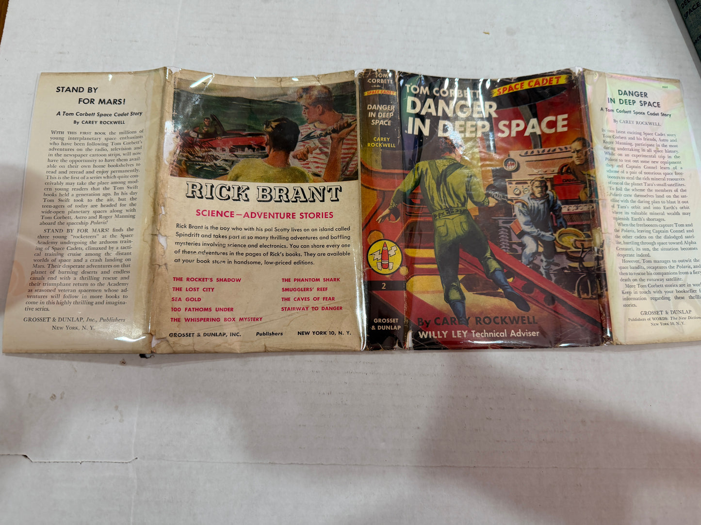 Tom Corbett DANGER IN DEEP SPACE