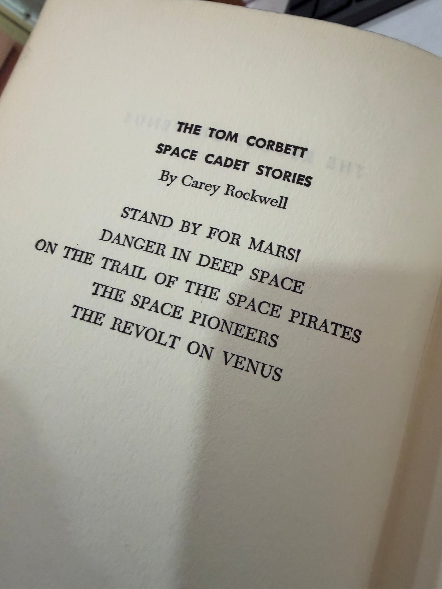 Tom Corbett The Revolt on Venus