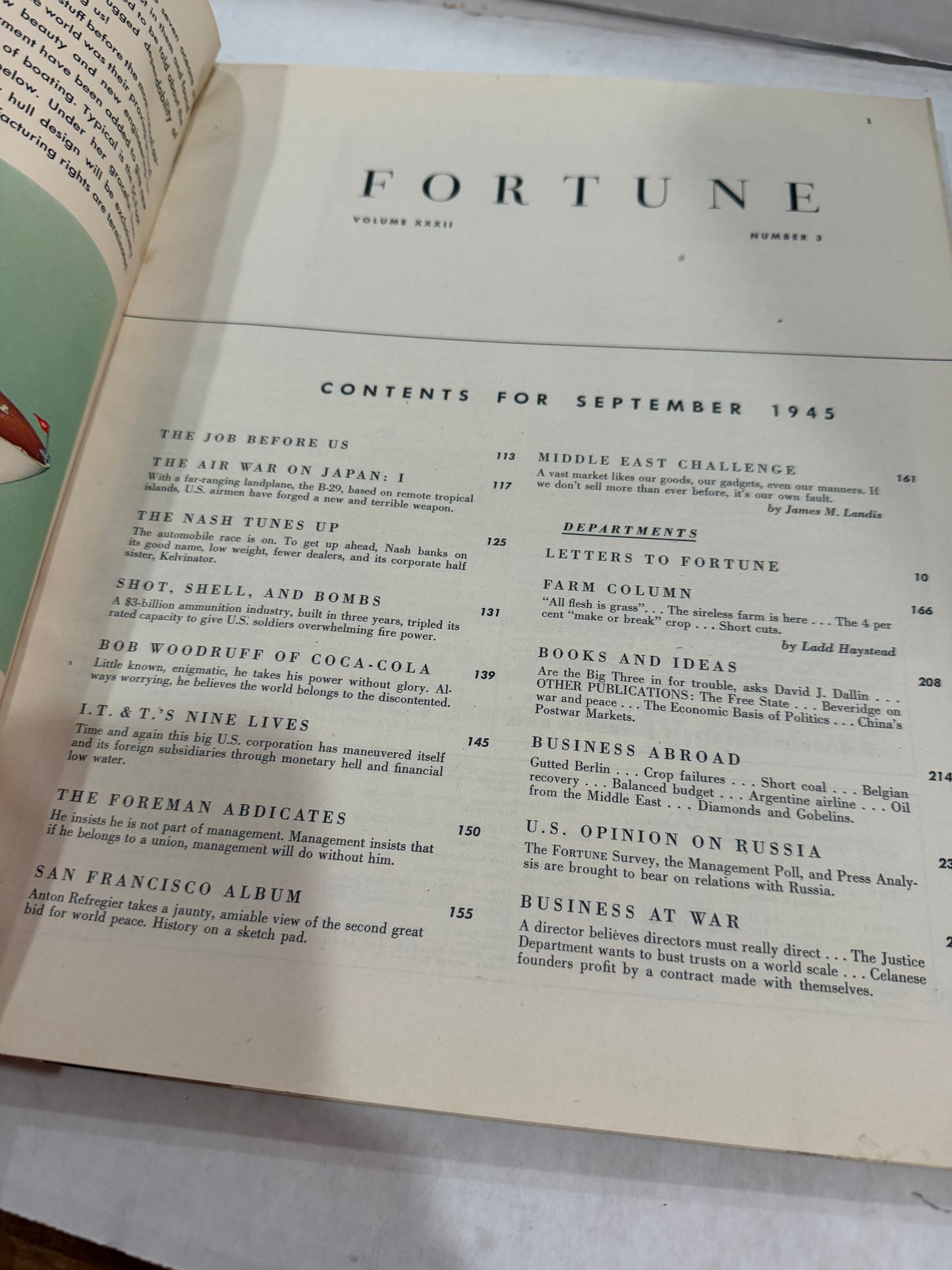 Fortune Sept 1945
