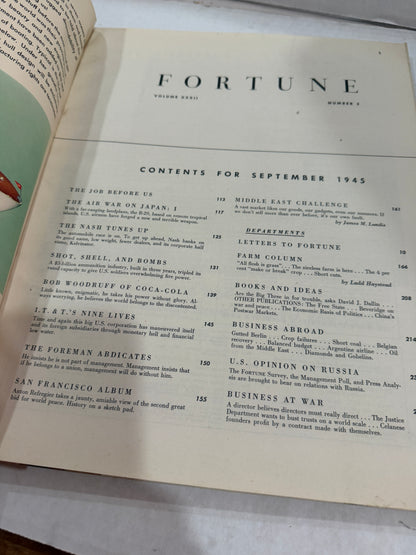 Fortune Sept 1945