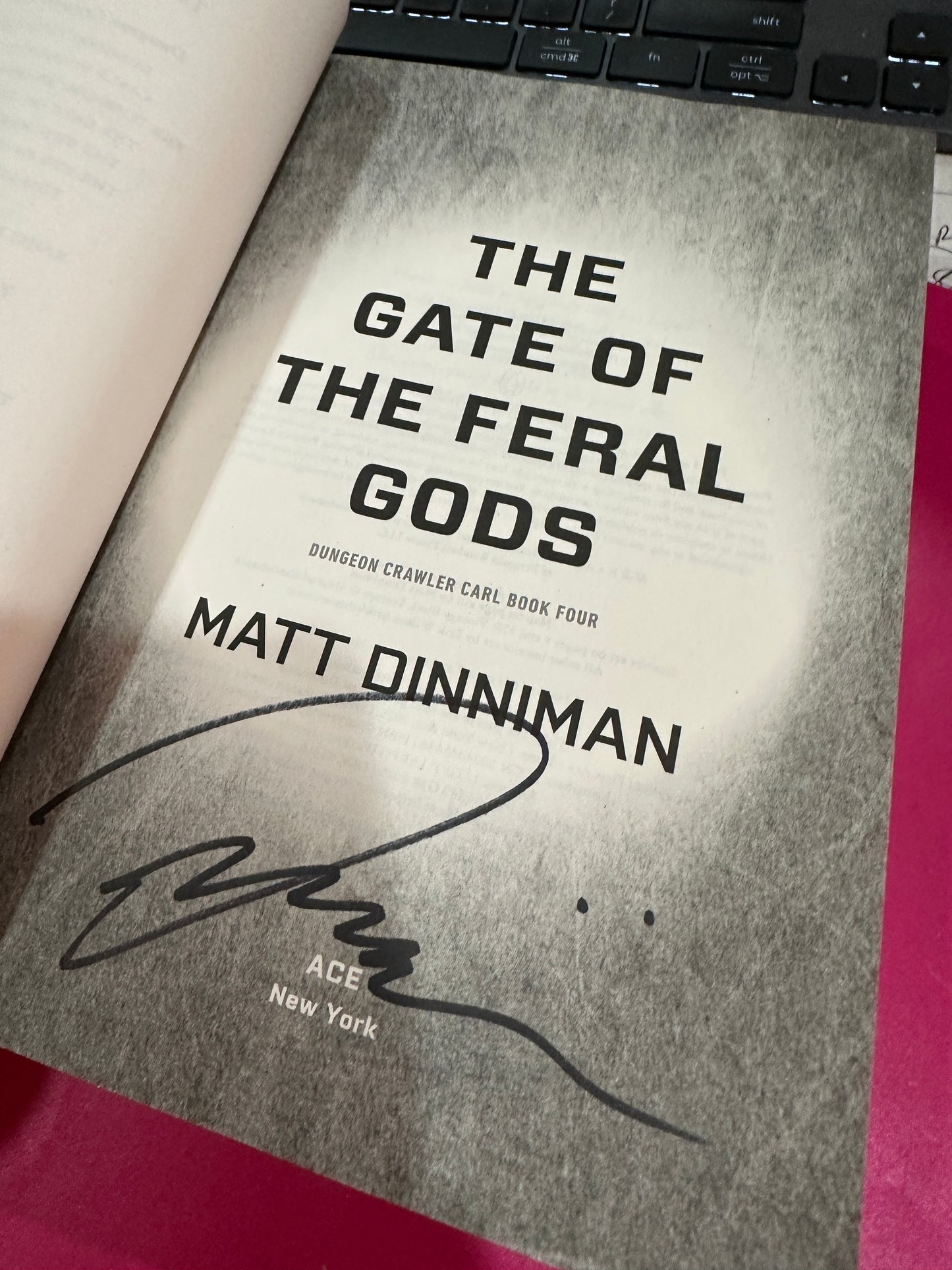 The Gates of the Feral Gods  Signed)
