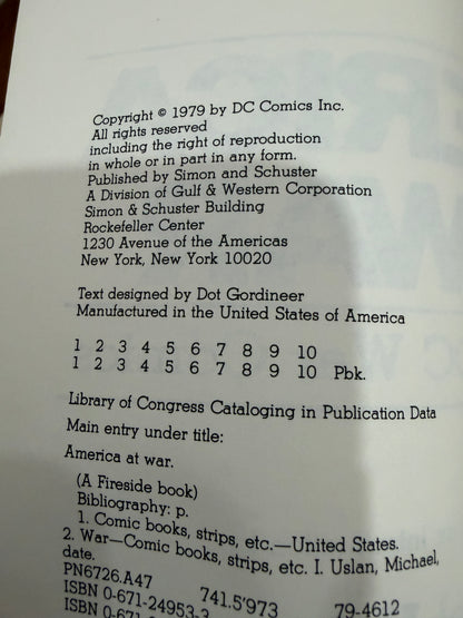 America at War by Michael Uslan