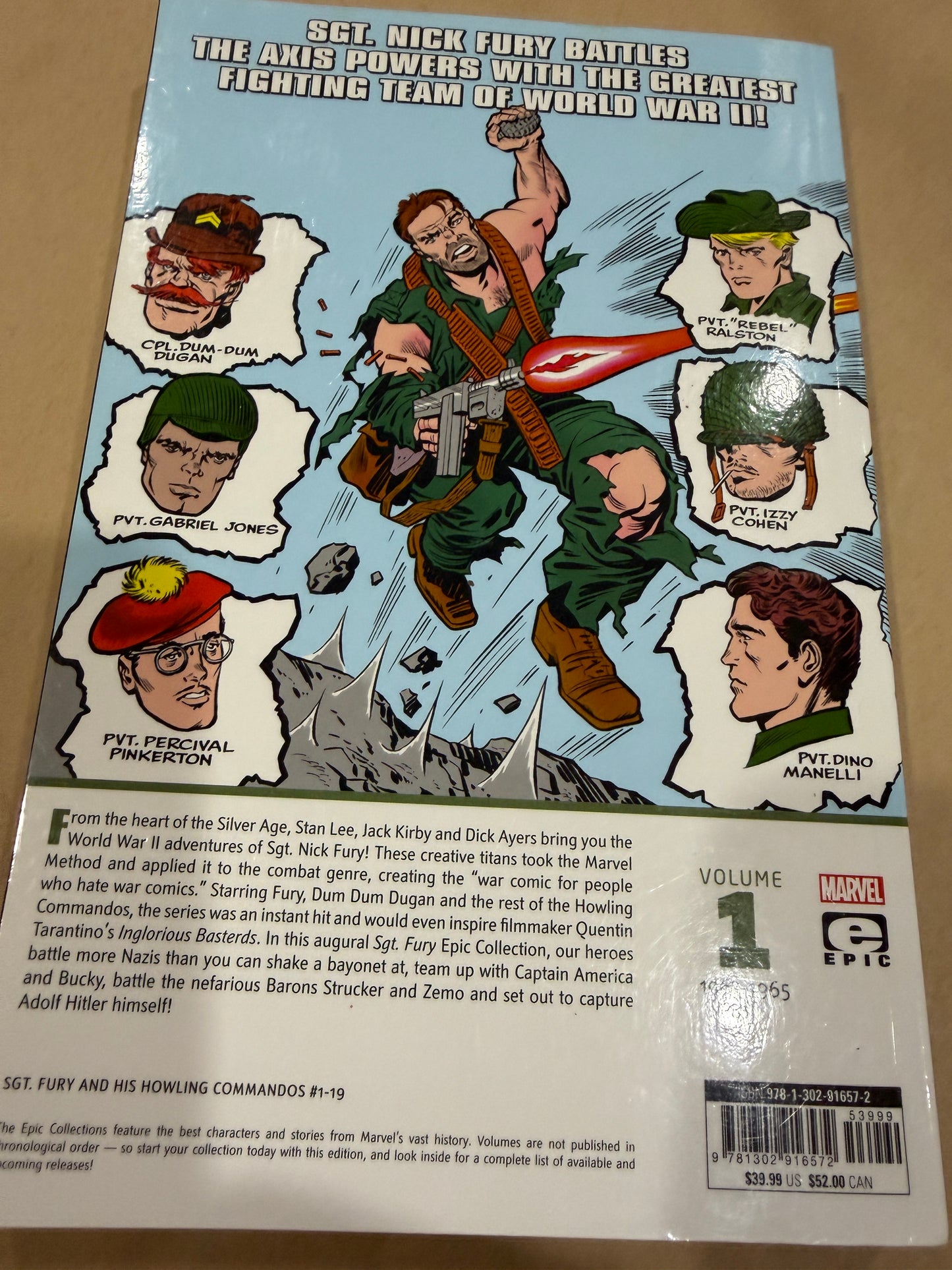 Epic Collection Sgt. Fury & the Howling Comandos