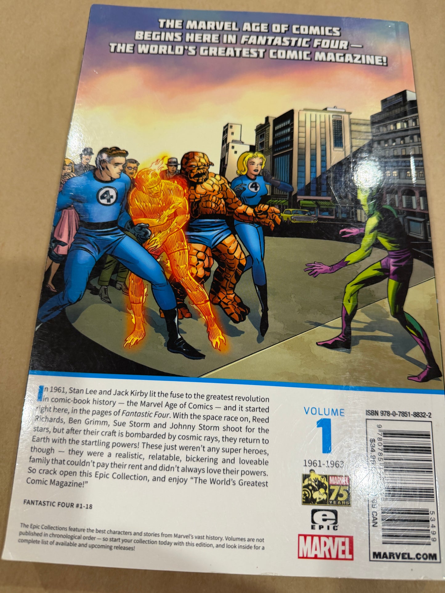 Epic Collection Fantastic Four The World's Greatest Comic Magazine