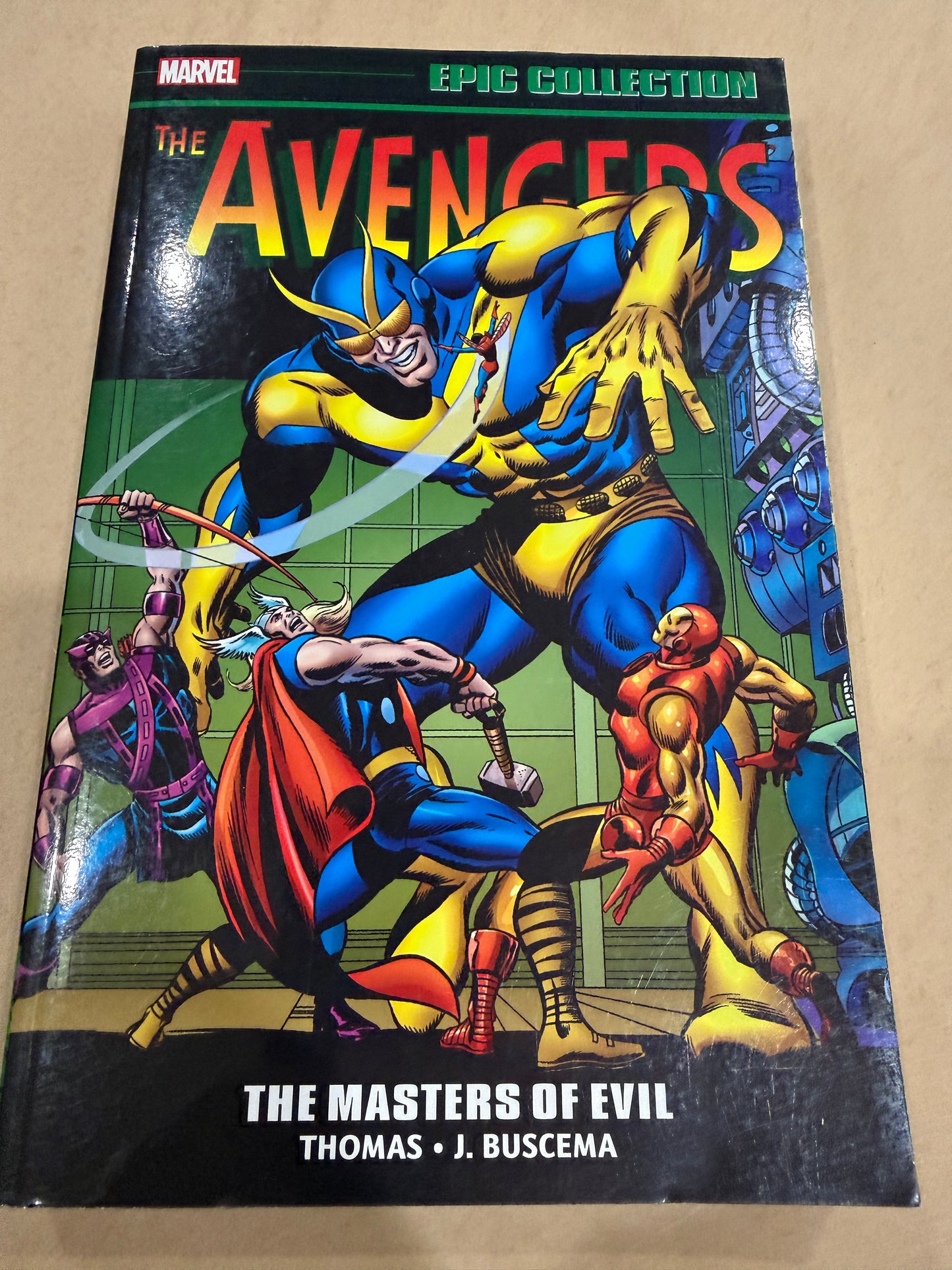 Epic Collection The Avengers #7 The Masters of Evil