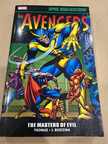 Epic Collection The Avengers #7 The Masters of Evil