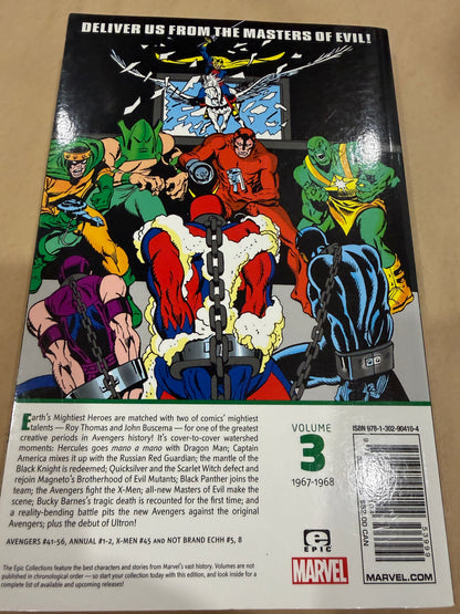 Epic Collection The Avengers #7 The Masters of Evil