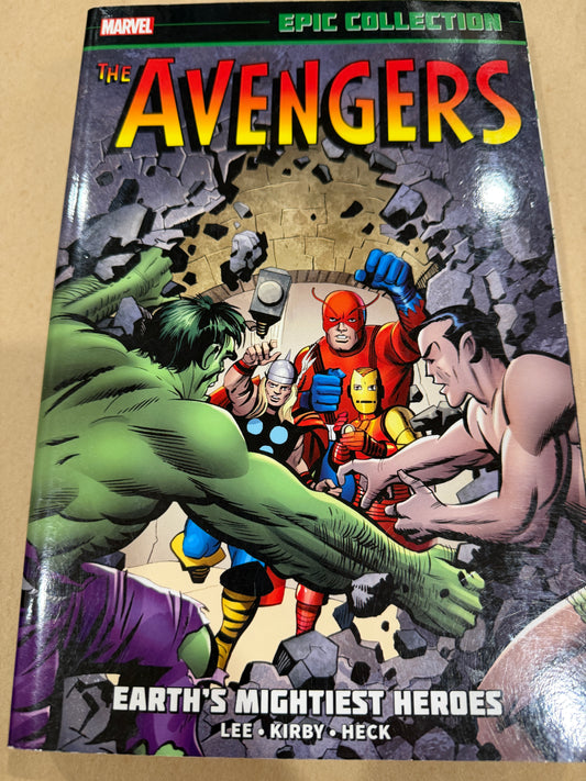 Epic Collection The Avengers #1 Earth's Mightiest Heroes